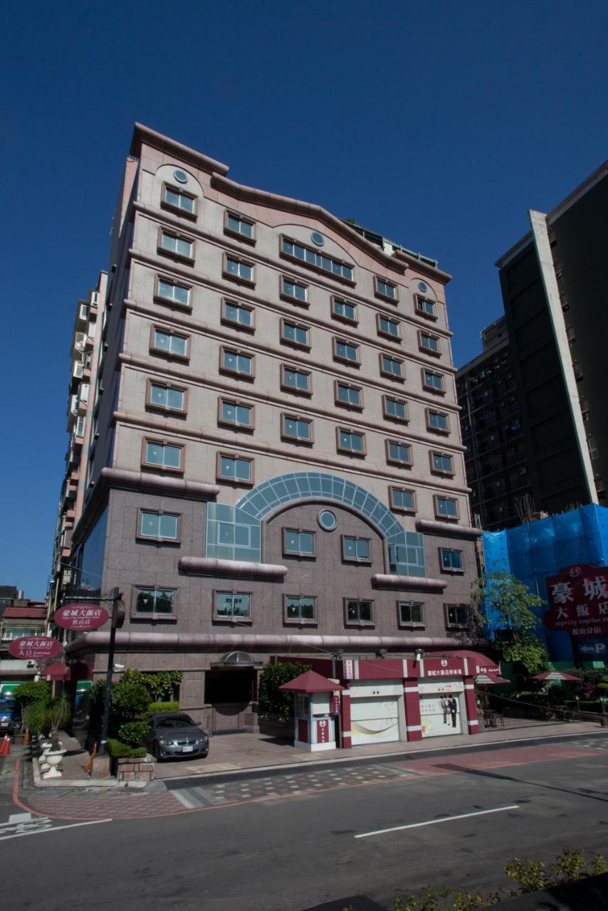 Charming City Songshan Hotel Taipeh Exterior foto